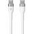 Forever Flexible Kabelis USB-C  / USB-C / 1m / 60W Data USB kabeļi
