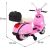 Ramiz Pojazd Skuter Vespa Róż