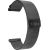 Fixed Mesh Strap with Quick Release 20mm for Smartwatch Black Smart pūlksteņu aksesuāri