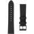 Fixed Leather Strap with Quick Release 22mm for Smartwatch Black Smart pūlksteņu aksesuāri