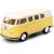 Kinsmart Металлическая авто моделька 1962 Volkswagen Classical Bus (Pastel Color with Ivory Top) 1:32 KT5377Y