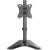 Manhattan Desk Mount for TV & Monitors, Stand Assembly, Tilt/Swivel/Rotation, For screens 10" to 27", VESA compatability: 75x75 and 100x100mm - check the dimensions of the four mounting holes on back of screen to ensure it fits, Max 7kg, Black, Bracket