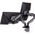 Thermaltake Dual RGB Gaming Monitor Arm, monitor mount (black, for monitors 17" - 35")