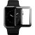 Fusion ceramic glass 9D aizsargstikls pilnam ekrānam Apple Watch 4 | 5 | 6 40mm melns Ekrānu aizsardzība