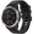 Fixed Silicone Strap for Garmin QuickFit 26mm Black Smart-Watch aksesuāri
