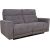 Recliner sofa BOSCO 2,5-seater with electric mechanism, grey