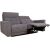 Recliner sofa BOSCO 2,5-seater with electric mechanism, grey