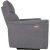 Recliner armchair BOSCO with electric mechanism, grey Recliner armchair BOSCO with electric mechanism, grey