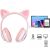 Reach Cat Glow wireless headphones, pink Austiņas