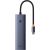 6in1 Hub Baseus  UltraJoy USB-C do HDMI4K@30Hz1+3xUSB 3.0+PD+RJ45 (space grey) Usb HUB
