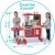 Bērnu virtuves plīts ar piederumiem Smoby Tefal Evolutionary Kitchen Gourmet ar cepeškrāsni augstums 134 cm 312302 Bērnu rotaļu mēbeles