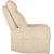 Recliner armchair KATY with electric mechanism and massage function, beige Jaunumi -Dārzam