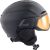 Alpina winter helmet ALTO Q-Lite Black Matt (Gold Mirror) 55-59 Ziemas sporta ķiveres