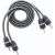 FOUR Connect 4-800152 STAGE1 RCA-cable 1.5m Автомобильные усилители звука