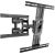 GART LCD/LED TV mount 40-75" 45 kg vertical/horizontal adjustment 52-380 mm max VESA 600x400 TV un monitoru stiprinājumi, kronšteini