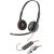 HP Poly Blackwire 3220 Stereo Wired Headset, USB-C, USB-C/A Adapter, Black Наушники
