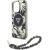Guess IML Palm Trees Triangle Logo Pearl Strap MagSafe Case Aizsargapvalks priekš Apple iPhone 16 Pro Neoriģinālie Maciņi