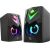 PC Speakers 2.0 DEFENDER J4 2.0 6W LED USB black Jaunumi - Audio-Video
