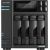 Asustor LOCKERSTOR 4 Gen2 (AS6704T) NAS Desktop Intel® Celeron® N N5105 4 GB DDR4 0 TB ADM Black Серверы и компоненты серверов