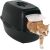 ROTHO Bailey Hooded litter box Black Kaķu pakaišu kastes