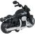RoGer Metal Motorcycle Black Игрушечный мотоцикл Машины и аксессуары