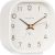 Alarm clock BARDI H11.2cm, white Часы на стене