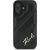 Karl Lagerfeld Quilted Signature Aizsargapvalks Priekš Apple iPhone 16 Plus Neoriģinālie Maciņi