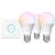 Philips Hue E WCA 806 A60 E27 3kit EU E27 8 W 16 million colours, White and colour light Viedās lampas un spuldzes