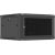 Lanberg Wall mounted installation cabinet 19" 6U 600X600 WF01-6606-23B Black Serveri un to komponentes