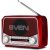 Skaļrunis Sven SRP-150 FM,AM,SW Radio Bluetooth Red Bezvadu skaļruņi