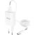 Wall charger Dudao A3EUT 2x USB with USB-C cable 12W  (white) Jaunumi - Datori