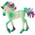 Figurka LeanToys Figurka Kolekcjonerska Mały Jednorożec Zielony 8 CM Figūriņas un varoņi