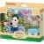 Figurka Epoch Sylvanian Families Panda Rosalina Zestaw rower i wrotki 5652 Фигурки и герои