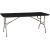 Saska Garden STÓŁ CATERINGOWY SKŁADANY W WALIZKĘ 180x70x74CM MAX.100KG CZARNY Jaunumi -Dārzam