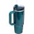 Stanley Termokrūze ar salmiņu The Quencher H2.0 Fluted Tumbler 0.89L spīdīgi zilganzaļa Termosi un Termokrūzes