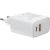 Savio LA-12 mobile device charger Universal White AC Fast charging Indoor Зарядные устройства