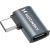 Wozinsky WPKB-01 USB-C - USB-C 40Gb|s 240W 8K OTG Side Angled Adapter - Серый Новинки Компьютерная техника