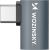 Wozinsky WPKB-01 USB-C - USB-C 40Gb|s 240W 8K OTG Side Angled Adapter - Серый Новинки Компьютерная техника