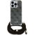 Guess IML 4G Printed Crossbody Strap Case Aizsargapvalks priekš iPhone 16 Pro / brūns Neoriģinālie Maciņi