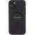 Guess GUHMP15SPSAHMCK iPhone 15 6.1" czarny|black hardcase Saffiano MagSafe Neoriģinālie Maciņi