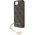 Guess 4G Charm Case Aizsargapvalks priekš iPhone 16e Tone on Tone / brūns Neoriģinālie Maciņi
