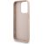 Guess PU 4G Metal Logo Strap Case Защитный чехол для iPhone 15 Pro Max / розовый Чехлы - альтернативные