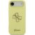 Guess Liquid Silicone 4G Metal Logo Case Aizsargapvalks priekš iPhone Air / dzeltens Neoriģinālie Maciņi