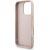 Guess PU 4G Metal Logo Strap Case Aizsargapvalks priekš iPhone 16 Pro / rozā Neoriģinālie Maciņi