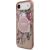 Guess IML Flowers Strap MagSafe Case Aizsargapvalks priekš iPhone Air / rozā Neoriģinālie Maciņi