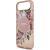 Guess IML Flowers Strap MagSafe Case Aizsargapvalks priekš iPhone Air / rozā Neoriģinālie Maciņi