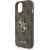 Guess PU 4G Metal Logo Strap Case Aizsargapvalks priekš iPhone 15 / brūns Neoriģinālie Maciņi