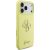 Guess Liquid Silicone 4G Metal Logo Case Защитный чехол для iPhone 17 Pro Max / жёлтый Чехлы - альтернативные