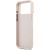 Guess PU Grained 4G Logo Stand Camera Frame Case Защитный чехол для iPhone 17 Pro Max / розовый Чехлы - альтернативные