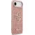 Guess PU Fixed Glitter 4G Metal Logo Case Защитный чехол для iPhone Air / розовый Чехлы - альтернативные